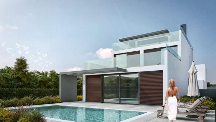 Nieuwe villa te koop met zwembad in Tavira