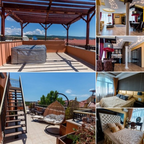 Luxury 2-bedroom/2-bathroom penthouse apartment for sale Harmony Suites 2 Sunny beach Bulgaria