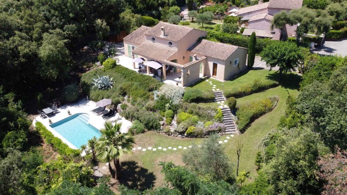 Villa Valbonne (12km Cannes) prive zwembad