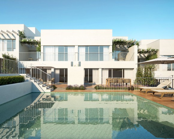 Nieuwe design villa's te koop met zwembad 