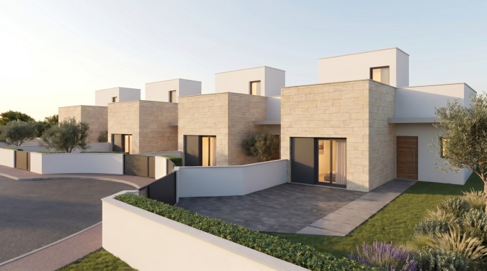 Halfvrijstaande woningen 136m2 costa calida