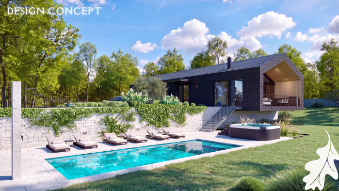 Building plot with valid building permit and ready-to-build design, Pazin, Istria